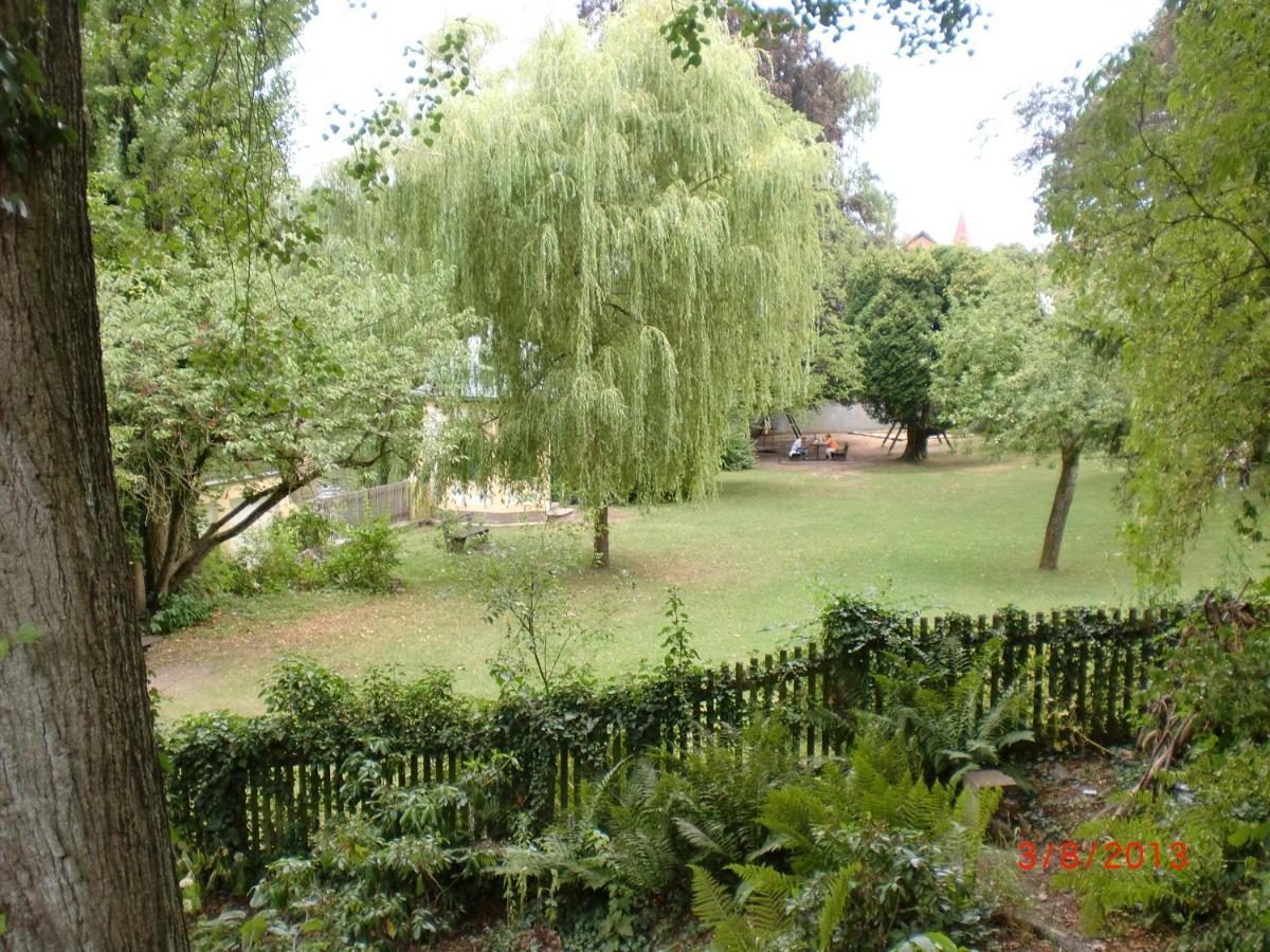 לאוף אן דר פגניץ Ferienwohnung Villa Am Fluss מראה חיצוני תמונה