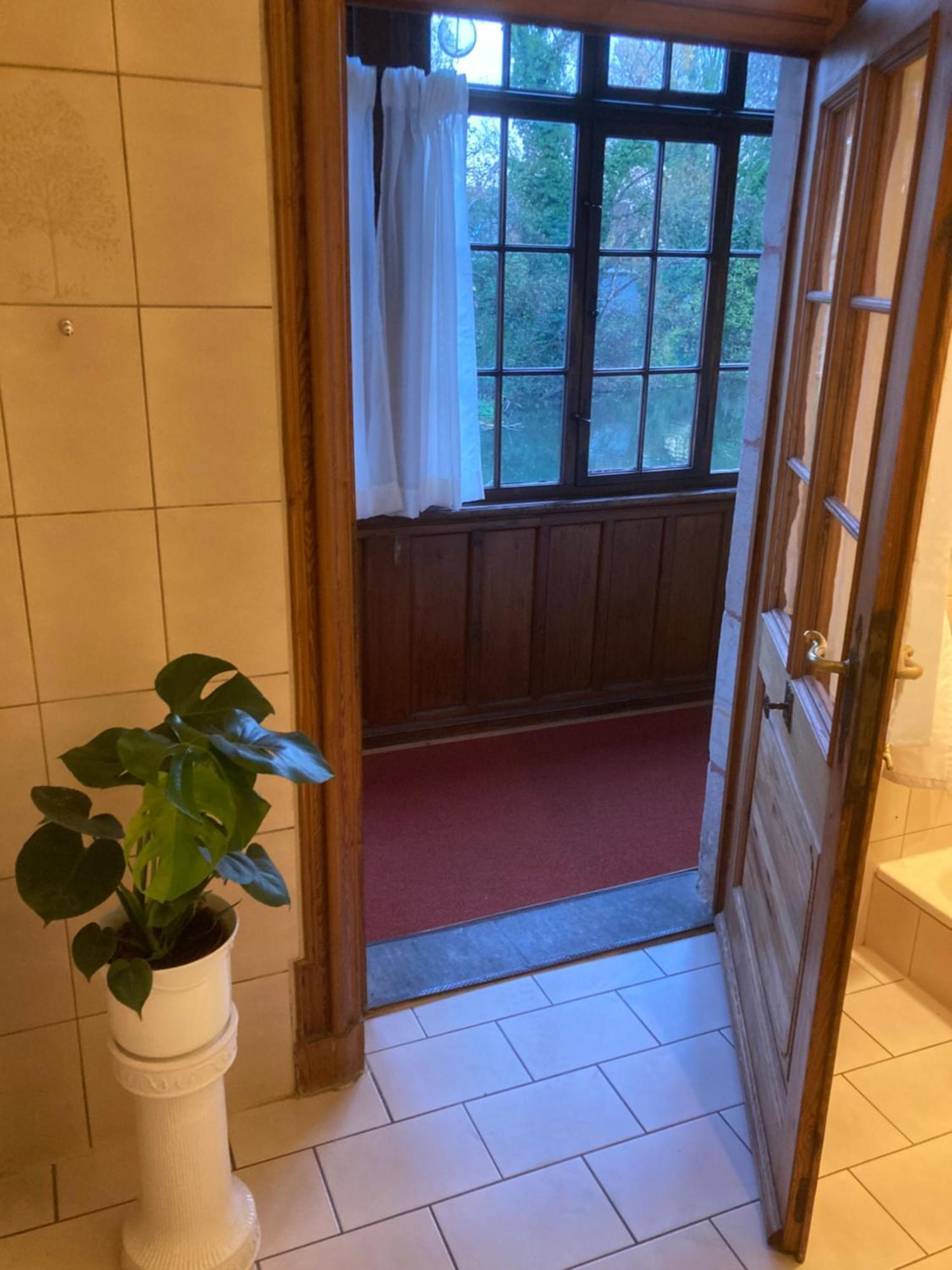 לאוף אן דר פגניץ Ferienwohnung Villa Am Fluss מראה חיצוני תמונה